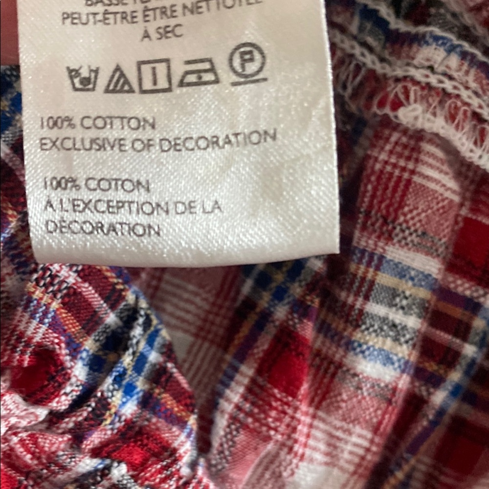 Red Plaid Ruffle Dress - Picture 11 of 11